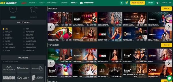 Discover BetWinner Online Casino and Sportsbook